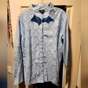 Long Tall Sally women's button up shirt